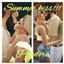 Summer kiss animation logo