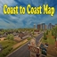 coast to coast map     13 logo