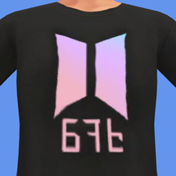 BTS Simlish Tee (requires Moschino) logo