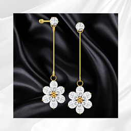 Luna Flower Earrings logo