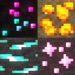 Glowing Ores (Vanilla, Mythic Metals, Better End/Nether & more!)