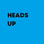 HEADS UP  logo