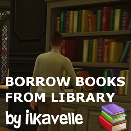 Borrow Books From Library logo