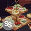 Crispbreads with egg, vegetables and cottage cheese logo