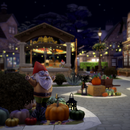 Hanford-on-Bagley Autumn Square