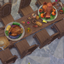TSM to TS4 Decorative food logo