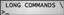 Long Commands logo