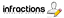 Infractions logo