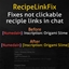 RecipeLinkFix logo
