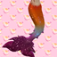 Pride Mermaid Tail logo