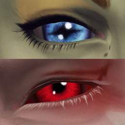 Fantasy eyes logo