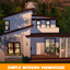 Simple modern farmhouse logo