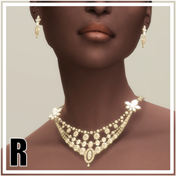 M Jewerly - II (Earring & Necklace Set)