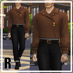 Rowan Jacket & Cedar Jeans Set (Male) - Autumn City logo