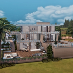 Luxury Modern house logo