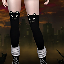 Kawaii Cat Stockings More  logo