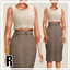 Le' 1 - Sleeveless Knit & Midi Skirt Set