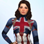 Super Hero outfit logo