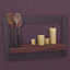 Frame shelves for TS4 logo