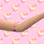 Pride Flower Chain Tattoo logo