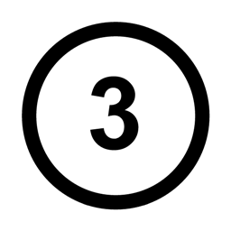 Three Piece logo