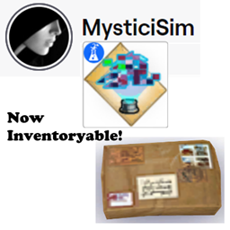 Strangerville Glitched Hologram Readout Inventoryable logo