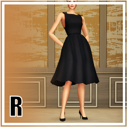 Sabrina Little Black Dress - For Audrey IV logo