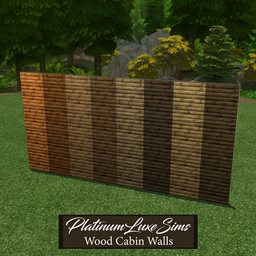 Wood Cabin Walls
