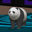 Baby panda skin for small dogs
