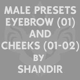 Male Face Presets. Set 01 logo