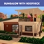 Bungalow with roofdeck logo