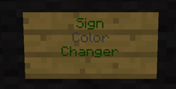 Sign Color Changer