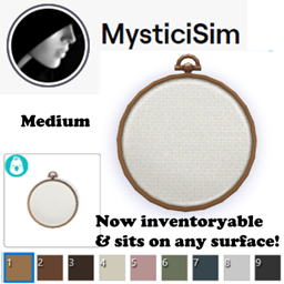 Cottage Living Medium Cross-stitch Hoop Inventoryable & Sits On Any Surface logo