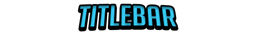 Titlebar