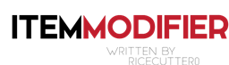 ItemModifier logo