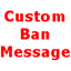 CustomBanMessage logo