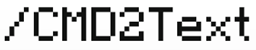 CMD2Text project image
