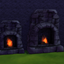 TSM Blacksmith Fireplace 2 sizes logo