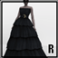 Adriene Layered Ball Gown - Black Couture logo