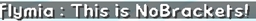 NoBrackets logo