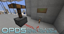 OnlinePlayerDetectionSigns (OPDS) logo