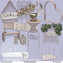 Boho wedding set part 2 (2022) logo