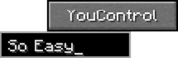 YouControl v1.0 - The easy to use Spout GUI for Admins. logo