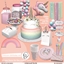 Unicorn birthday set (2022) logo
