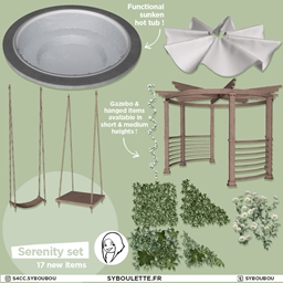 Serenity hot tub set (2021)