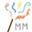 Wands and Spells (Fabric) logo
