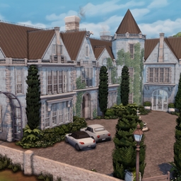 Countryside English manor