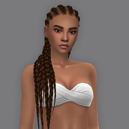 QICC - Najlaa Side-Swept Hair