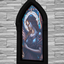 Stained glass by jochi logo