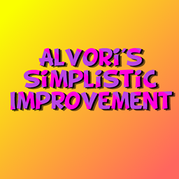 Alvori's Simplistic Improvement logo